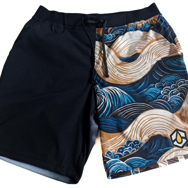 SHORT "COMBO" ACQUA+FUOCO
