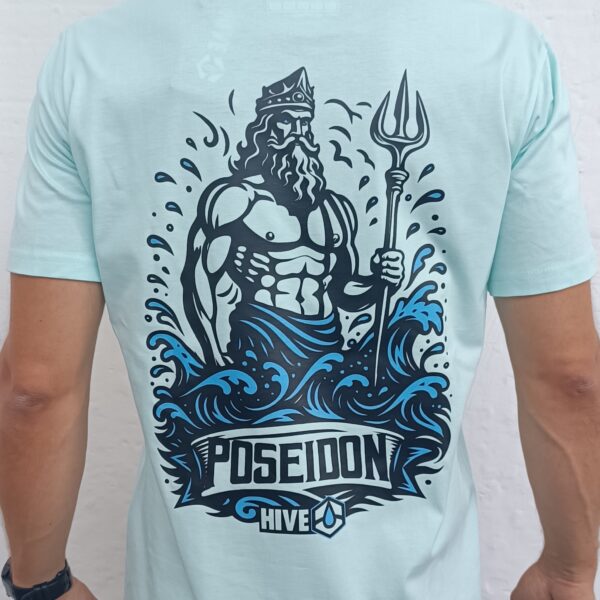T-shirt POSEIDON acqua marina
