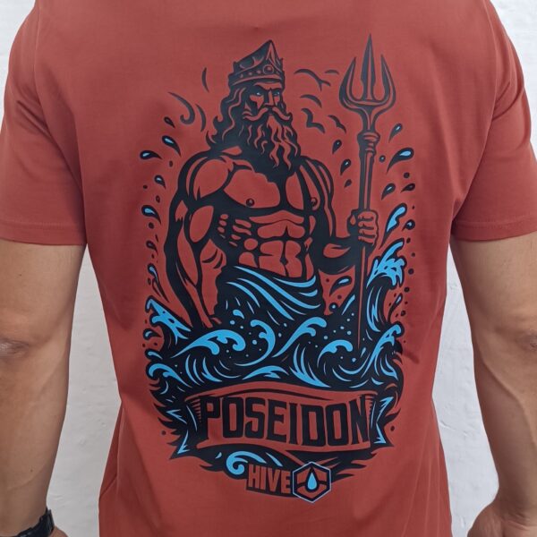 T-shirt POSEIDON mattone